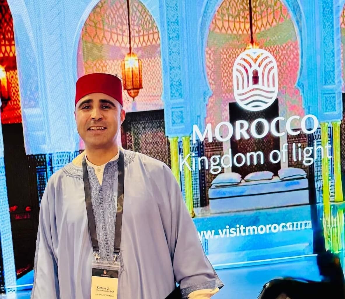 Brahim Jounh, founder of Gateway2Morocco, born in Agoudal in Morocco's High Atlas