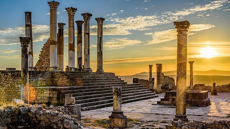 volubilis- roman- ruins-morocco